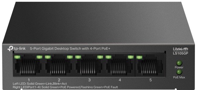 Коммутатор локальной сети (Switch) TP-Link LS105GP - Фото 1