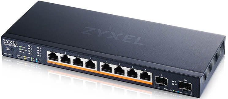 Коммутатор локальной сети (Switch) Zyxel XMG1915-10EP (XMG1915-10EP-EU0101F) - Фото 1