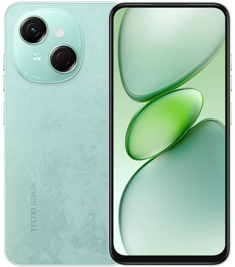 Смартфон Tecno Spark Go 1 4/128GB Magic Skeen Green - Фото 1