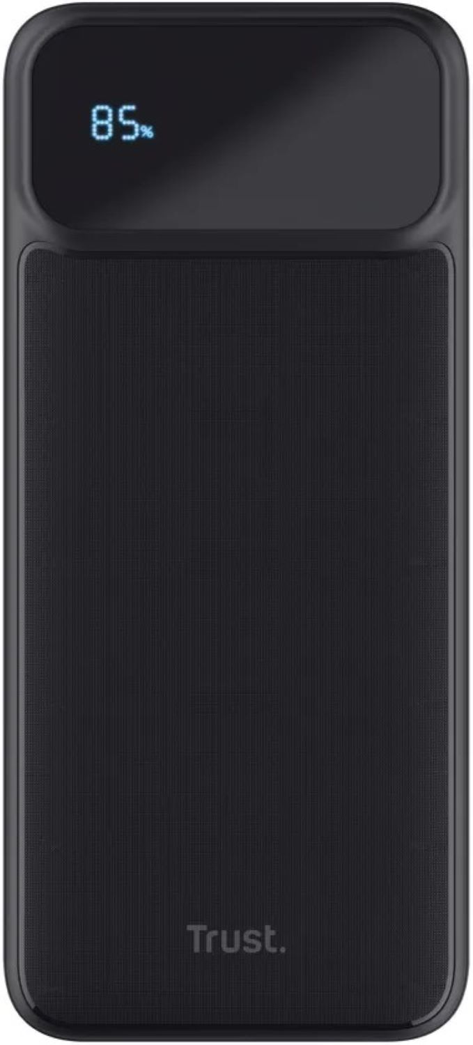 Батарея мобильная Trust Avala 10000mAh 20W, PD/QC 3.0 Black (25882) - Фото 1
