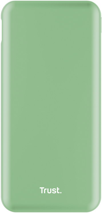 Батарея мобильная Trust Redoh 10000mAh 18W, QC 3.0, PD Green (25033) - Фото 1