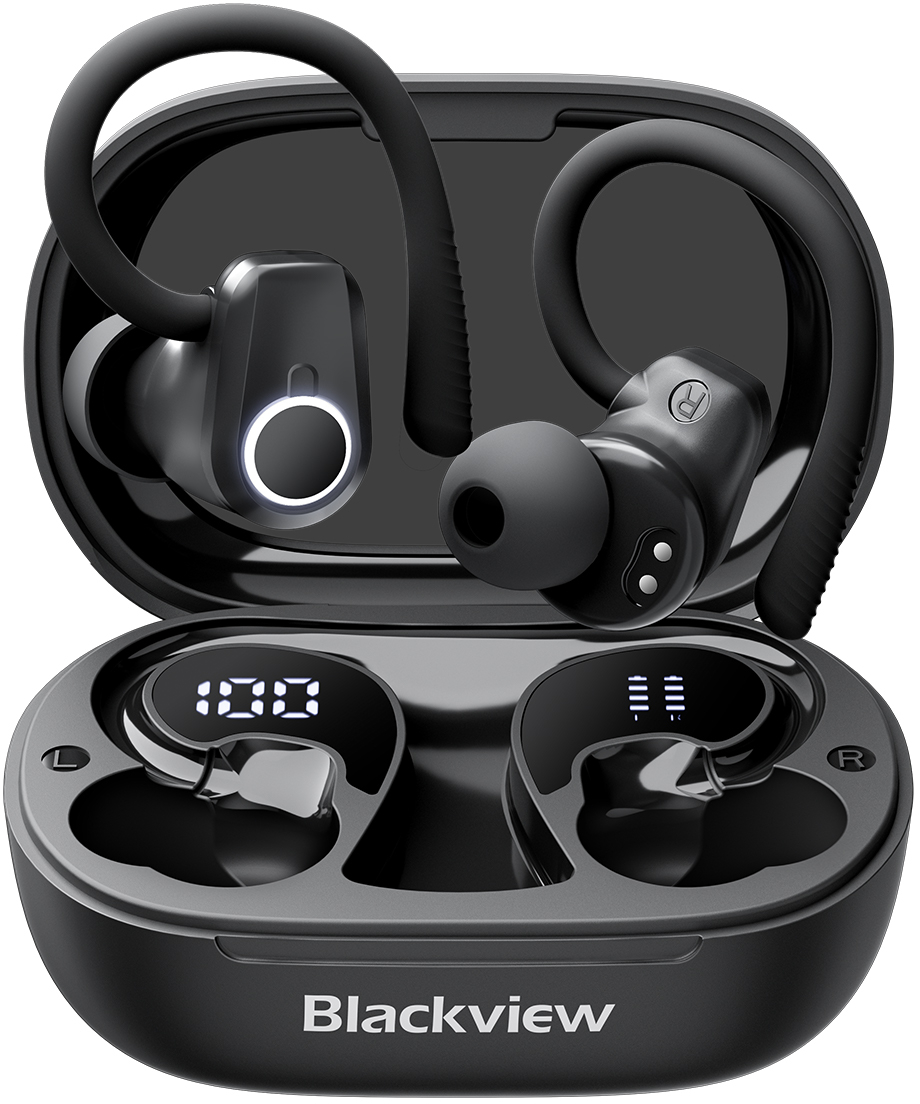 Наушники вкладыши беспроводные TWS Blackview AirBuds 60 Black - Фото 1