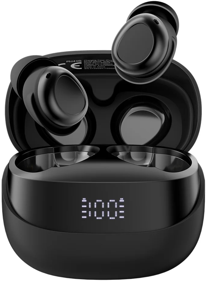 Наушники вкладыши беспроводные TWS Blackview AirBuds 9 Black - Фото 1
