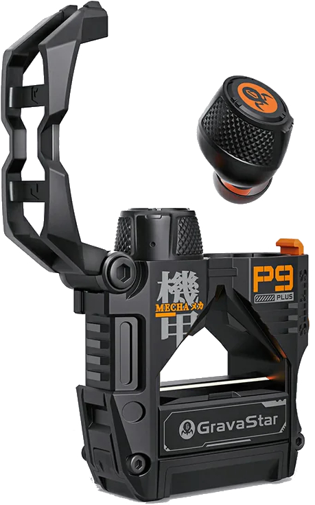 Наушники вкладыши беспроводные TWS GravaStar Sirius Plus Black (GSP9PLUS_BLK) - Фото 1