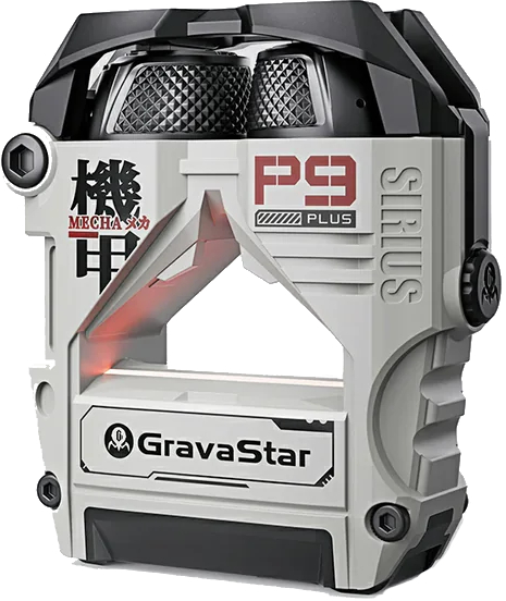 Наушники вкладыши беспроводные TWS GravaStar Sirius Plus White (GSP9PLUS_WHT) - Фото 1