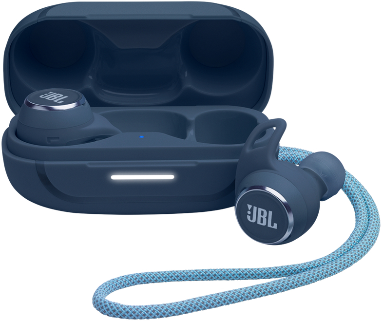 Наушники вкладыши беспроводные TWS JBL Reflect Aero Blue (JBLREFLECTAEROBLU) - Фото 1