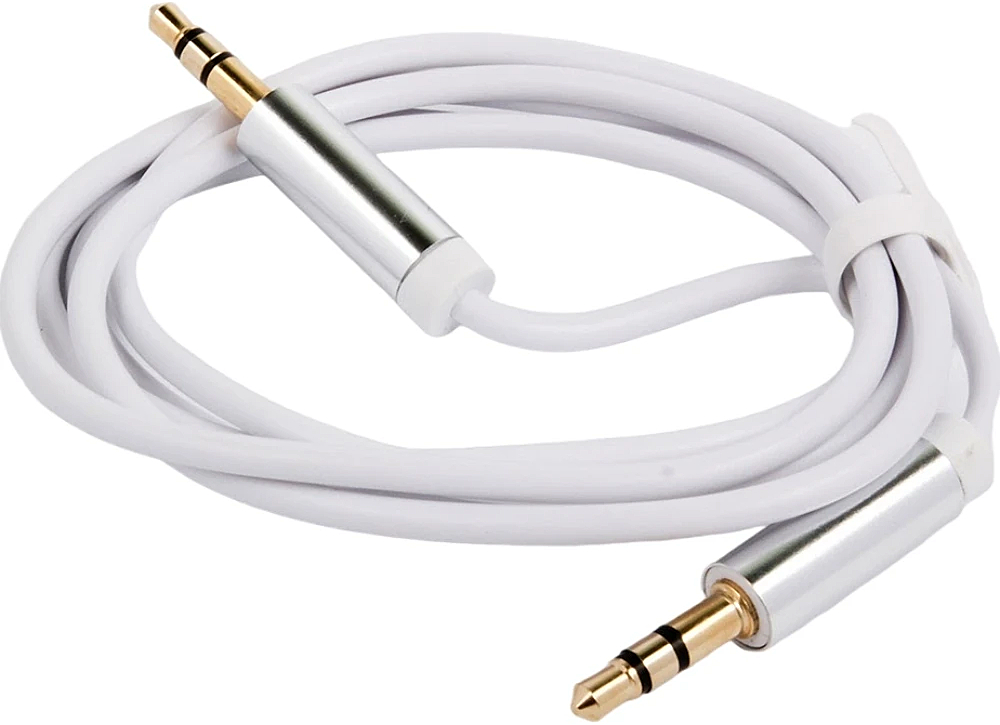 Кабель 3.5 мм - 3.5 мм Ultra Cable UC73-0100 white - Фото 1