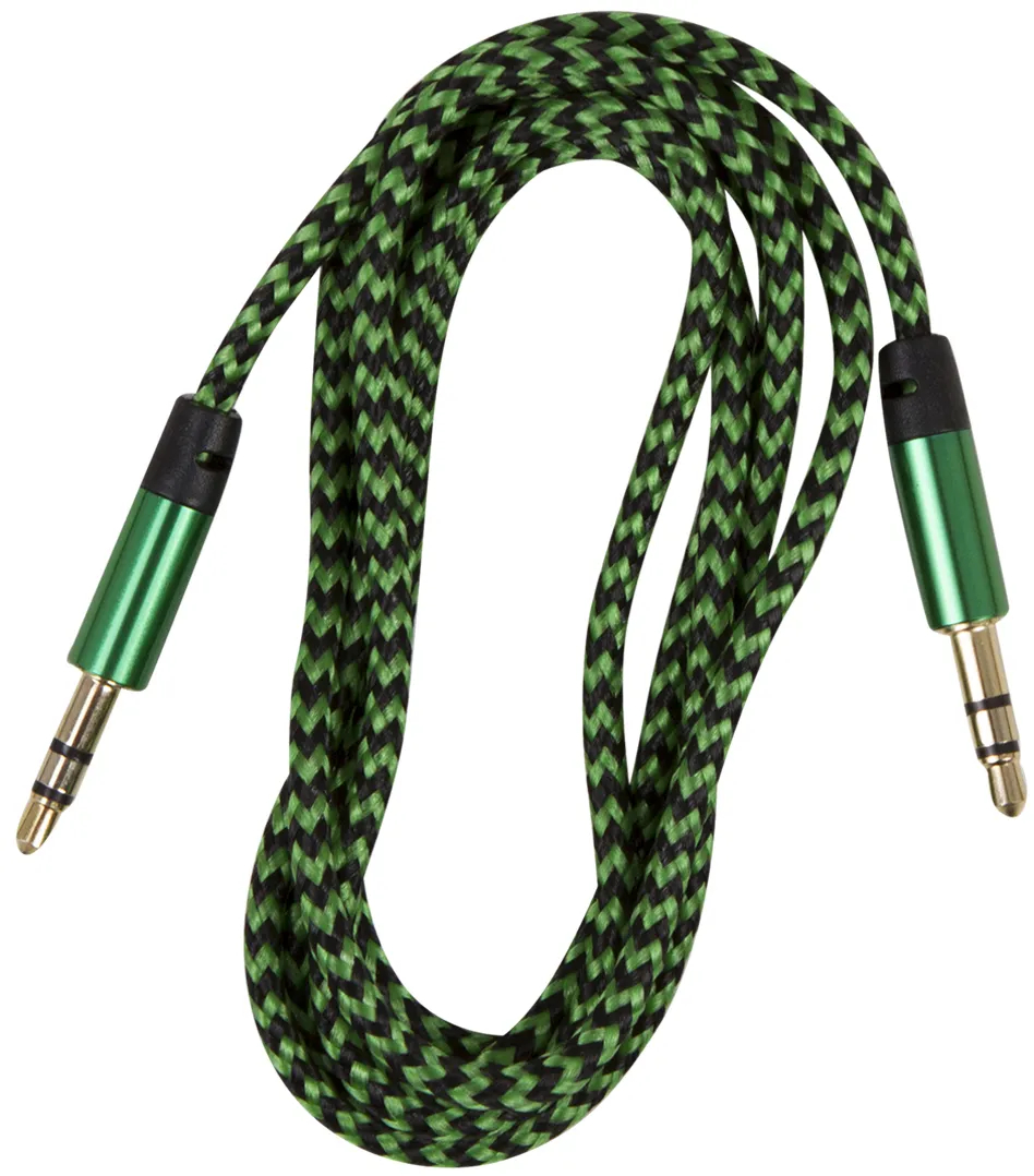 Кабель 3.5 мм - 3.5 мм Ultra Cable UC74-0100 green - Фото 1