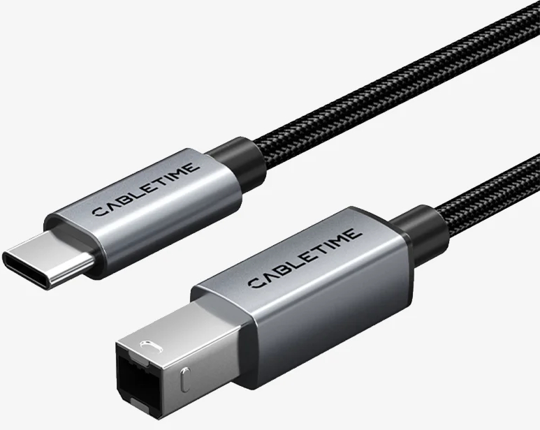 Купити Кабель USB Type-C - USB Type-B 
 Cabletime USB 2.0 Type-C (M) - B Print 2 м (CA16L) - Фото 1 Кабель USB Type-C - USB Type-B 
 Cabletime USB 2.0 Type-C (M) - B Print 2 м (CA16L) - Фото 1