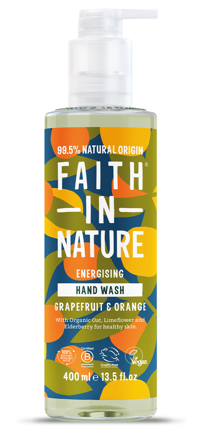 Жидкое мыло для рук Faith In Nature Натуральное с грейпфрутом и апельсином 400 мл (6.35200) - Фото 1