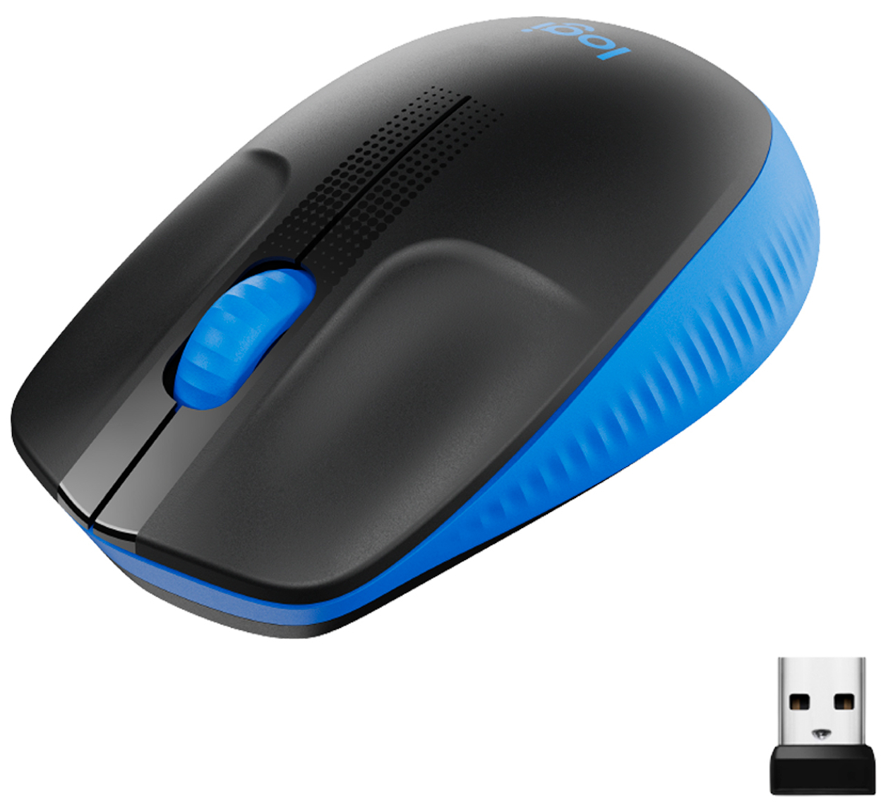 Уценка - Мышь беспроводная Logitech M190 Blue (910-005907) - Фото 1