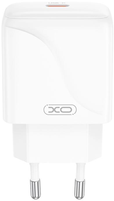 Сетевое зарядное устройство XO 20W Single USB-C Fast Charger (XO-QC41) - Фото 1
