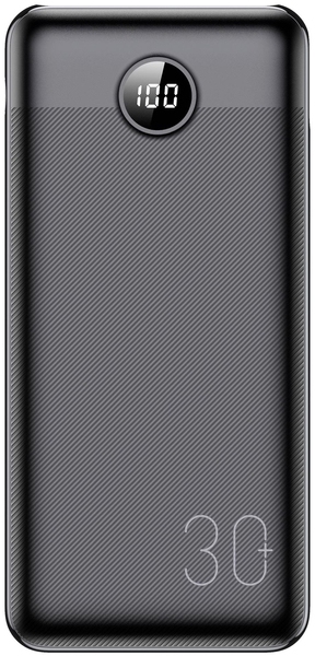 Батарея мобильная YENKEE YPB 3018 - 30000 mAh PD20W Black (35057019) - Фото 1