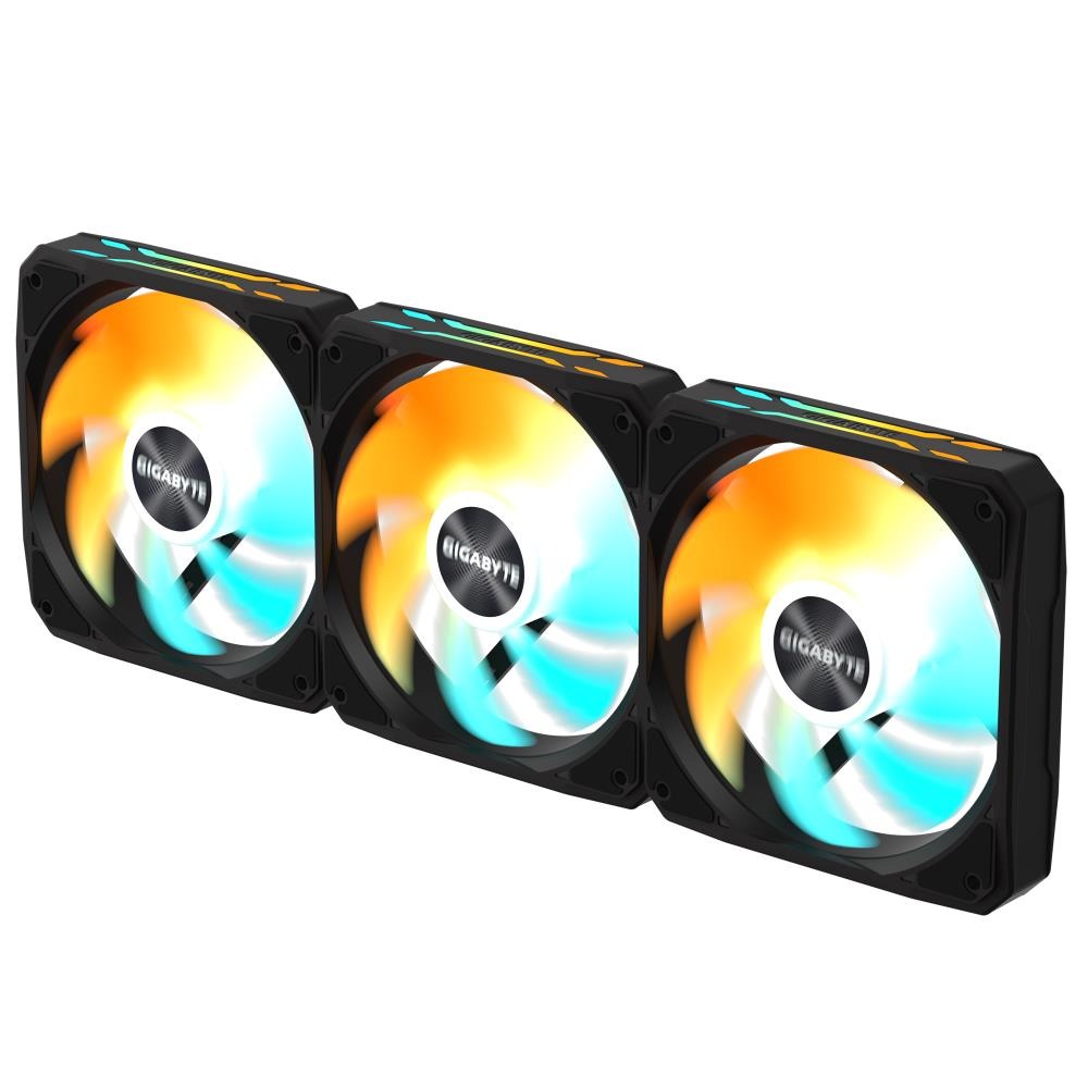 Корпусный вентилятор Gigabyte 120mm ARGB (GP-GBT EZFAN1203) - Фото 1