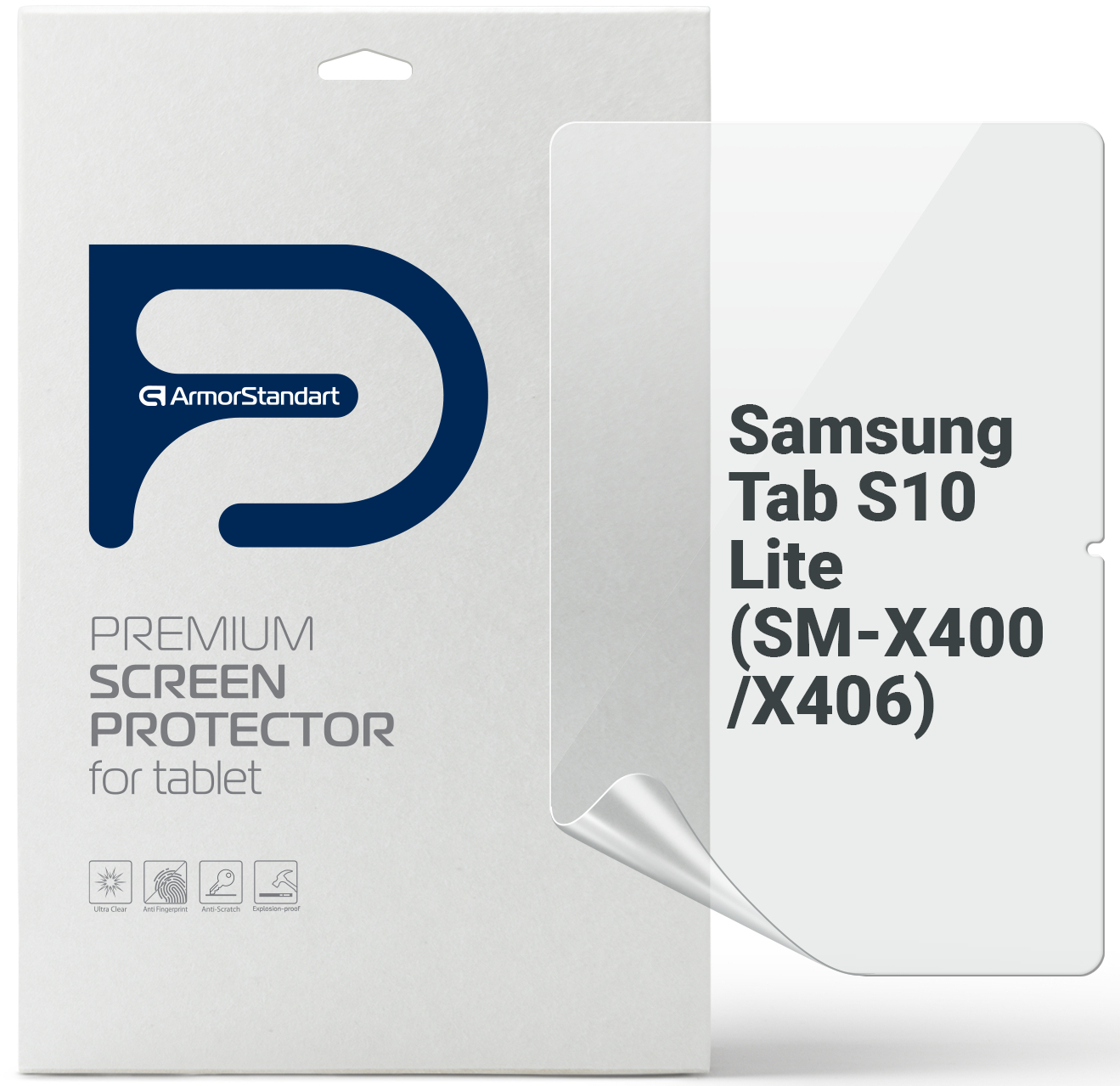 Защитная пленка для планшета Armorstandart for Samsung Tab S10 Lite (SM-X400/X406) (ARM87385) - Фото 1