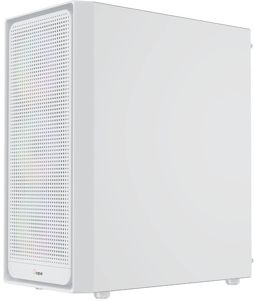Корпус OCYPUS MATX W/O PSU GAMMA C50 WH ARGB (GAMMA-C50-WHG400XX-GL) - Фото 1