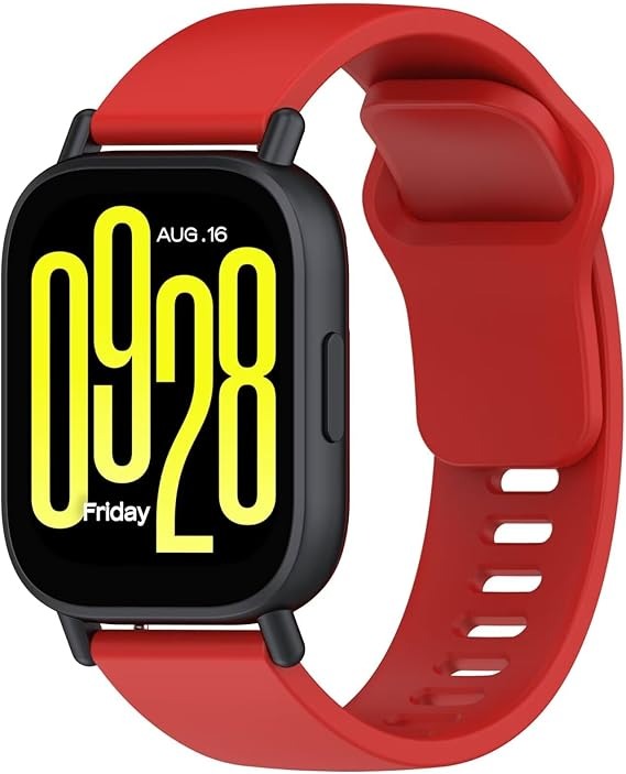 Ремешок для смарт-часов BeCover for Xiaomi Redmi Watch 5 Active Red (713194) - Фото 1