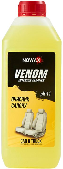 Очисник для авто NOWAX салону автомобіля VENOM Interior Cleaner 1 л концентрат 1:10 (NX01147) - Фото 1