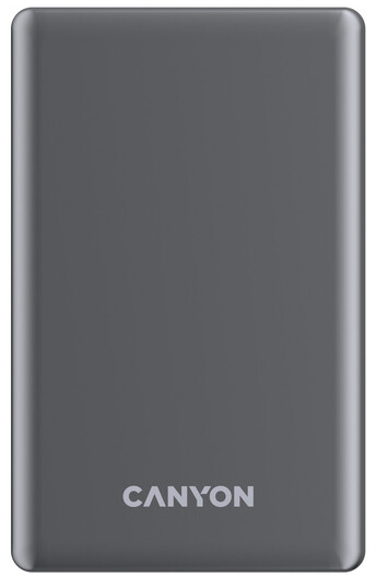Батарея мобильная Canyon OnPower 505 slim Magsafe 5000 mAh PD20W Dark Grey (CNS-CPB505DG) - Фото 1