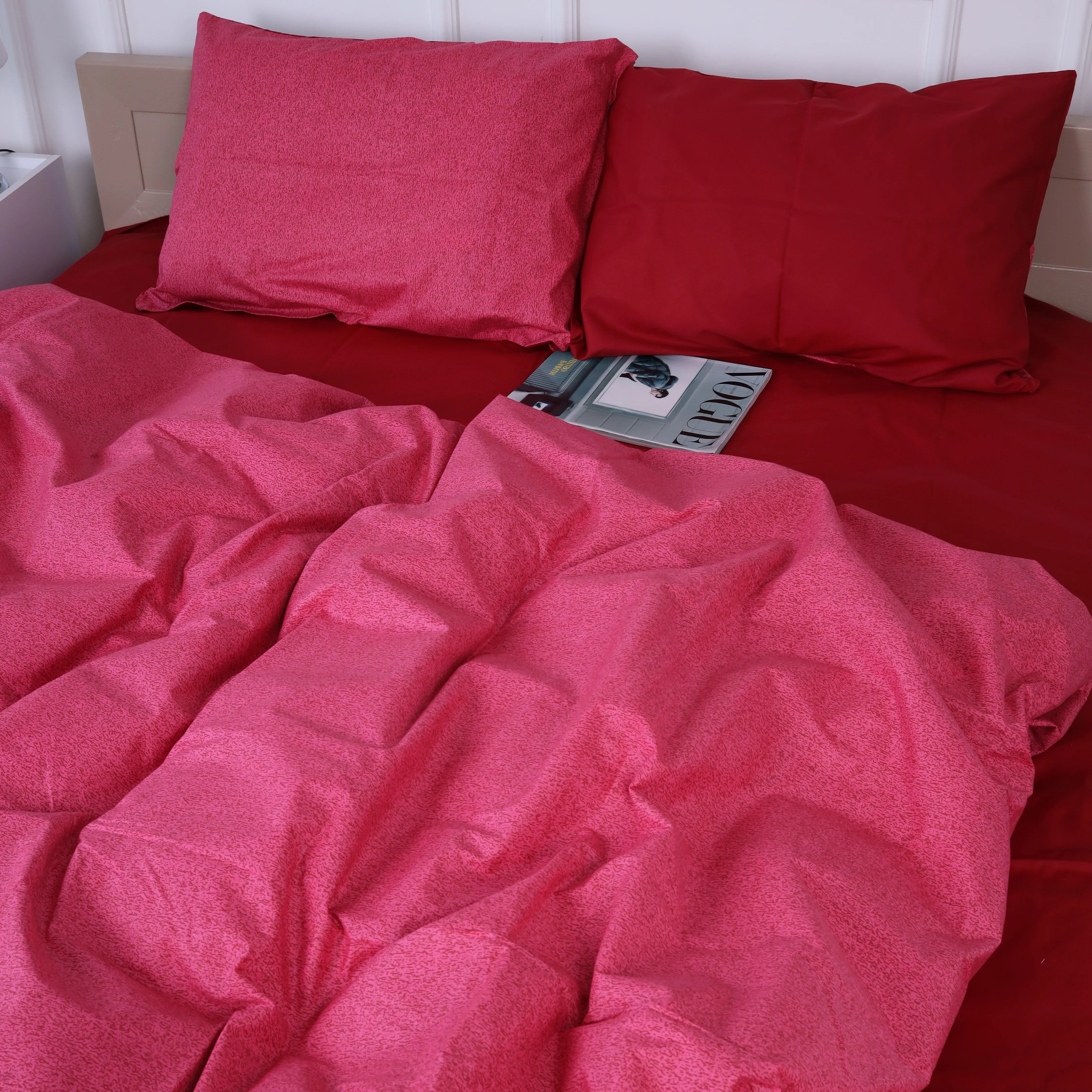 Комплект постільної білизни MirSon 143х210 см Бязь 17-4746 Red sails (2200008931360) - Фото 1