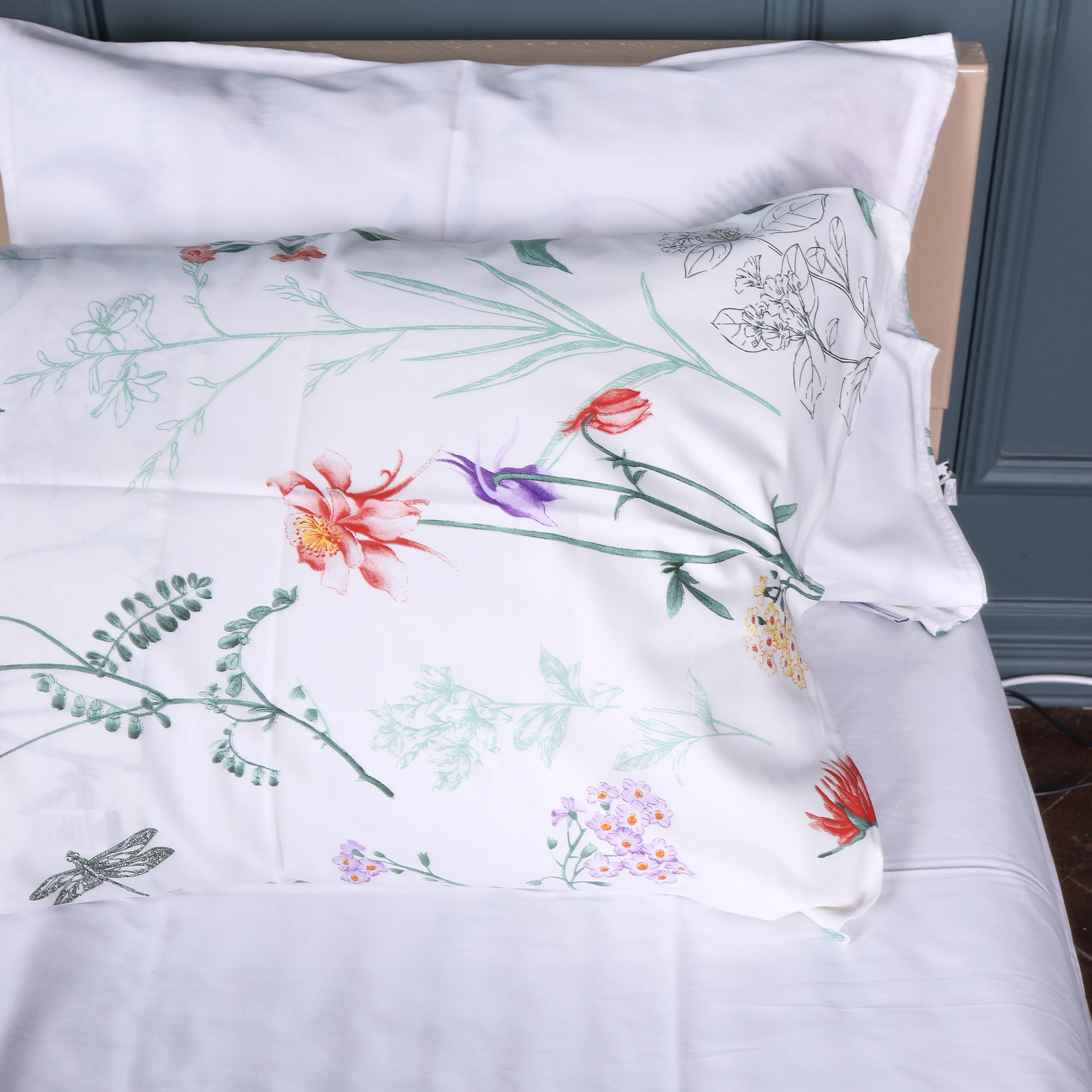 Наволочка MirSon 22-1431 Meadow floral 60х60 см (2200011247618) - Фото 1