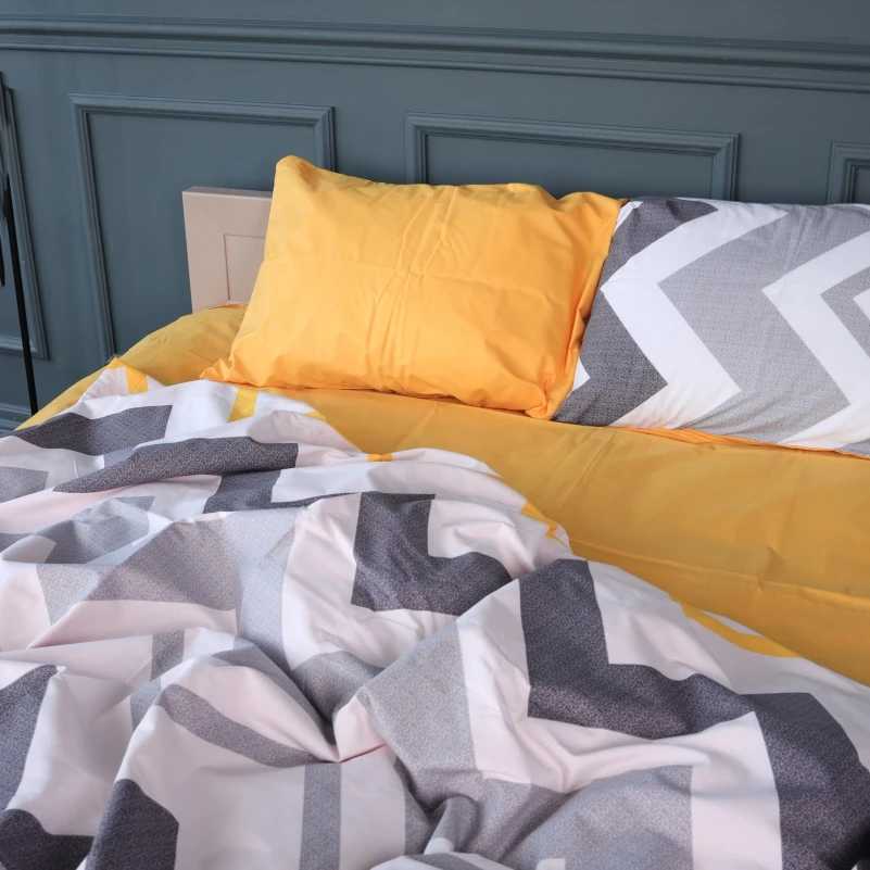 Комплект постельного белья детский MirSon 110х140 см 17-0829 Zigzag ornament Бязь (2200011565743) - Фото 1
