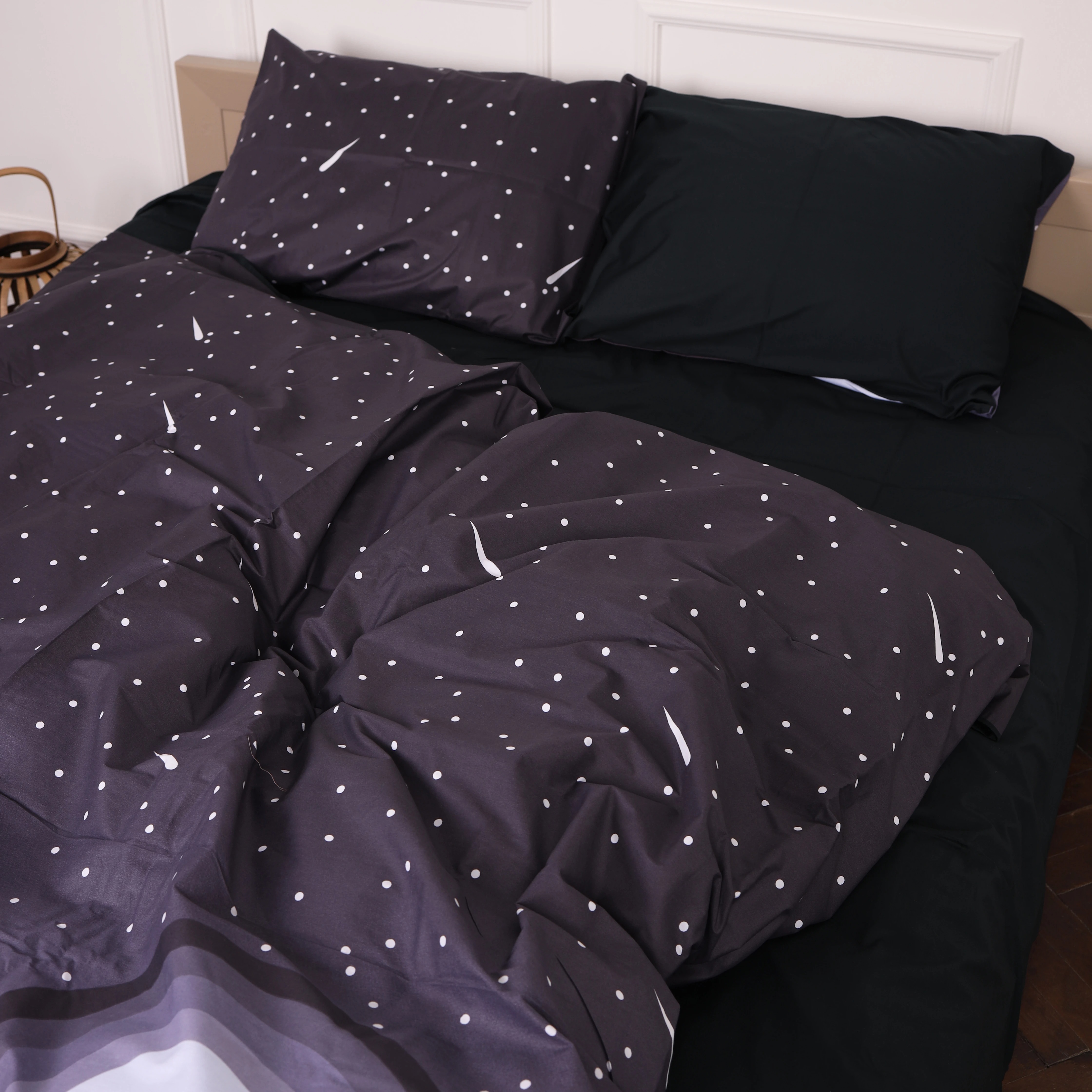 Комплект постільної білизни MirSon Сатин 22-1198 New Year 143х210 см (2200002308106) - Фото 1