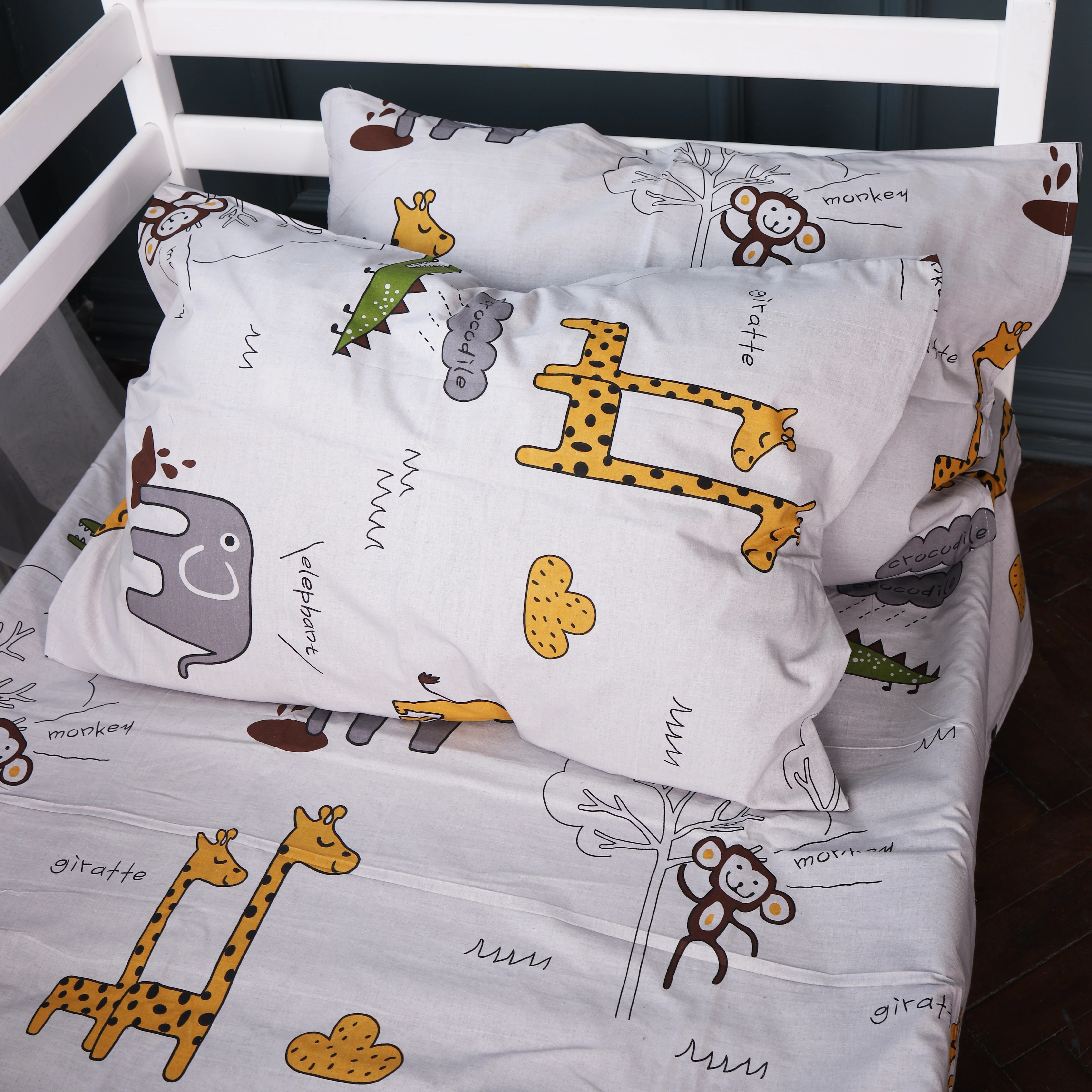 Наволочка детская MirSon Бязь Kids Time 17-0132 Lion King 50х70 см (2200007074419) - Фото 1