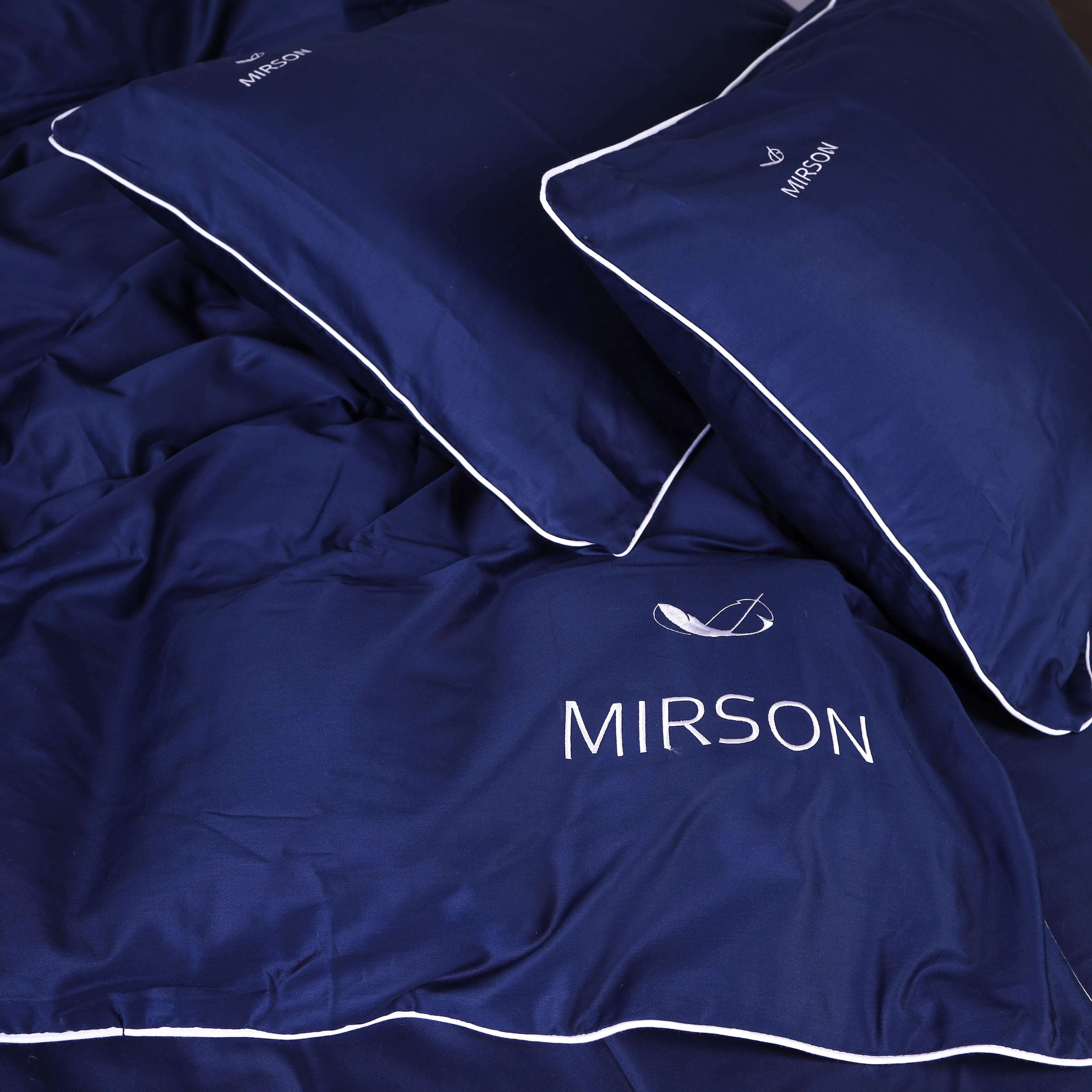 Наволочка MirSon Сатин 4052 Ocean Corner 70х70 см (2200008711405) - Фото 1