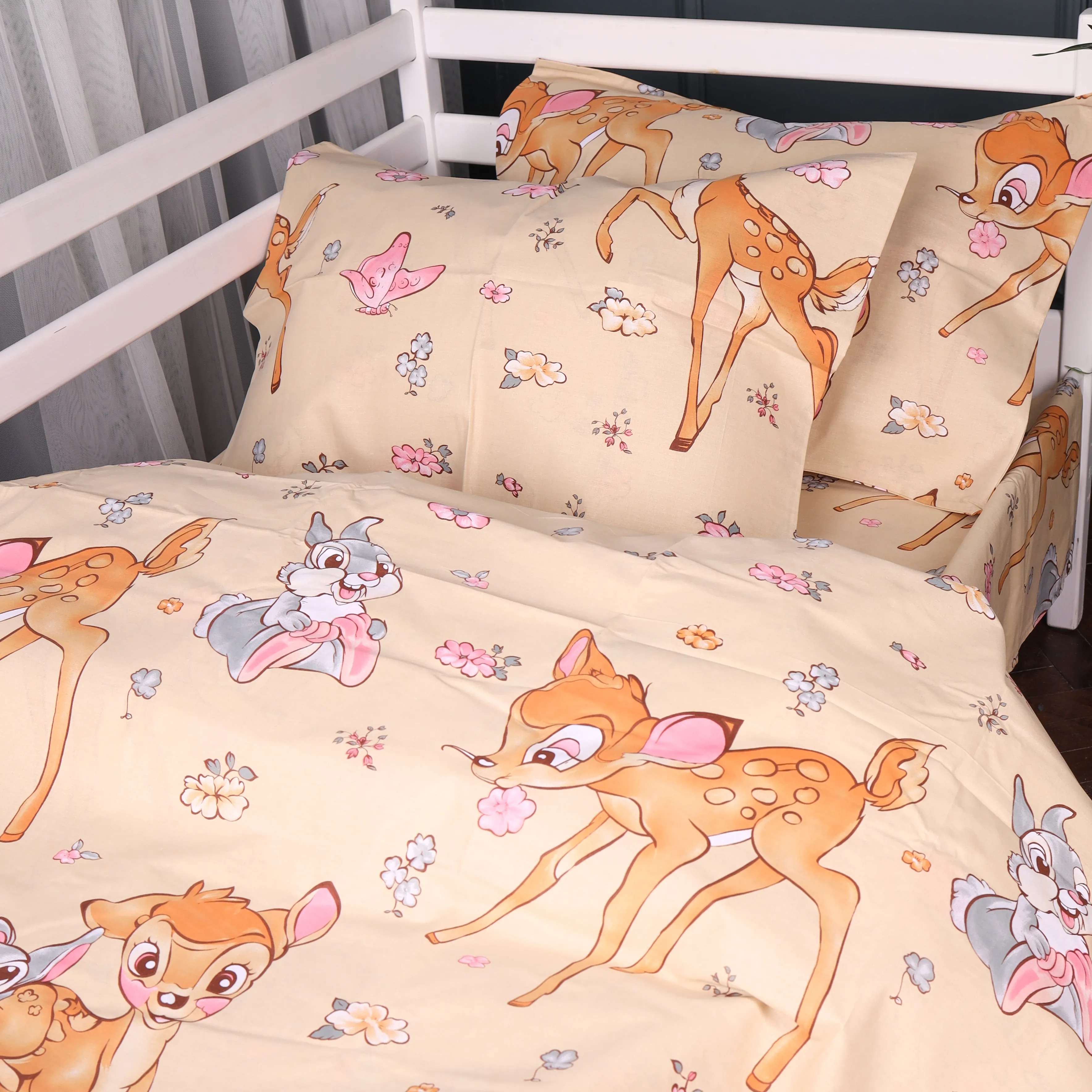 Купити Комплект постільної білизни MirSon 143х210 см 17-0902 Bambi Soft Бязь (2200012398104) - Фото 1 Комплект постільної білизни MirSon 143х210 см 17-0902 Bambi Soft Бязь (2200012398104) - Фото 1