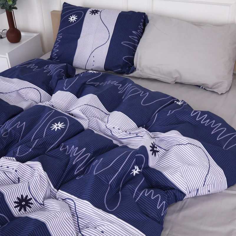 Комплект постільної білизни дитячий MirSon Бязь 17-0023 Isaac 110x140 (2200001396029) - Фото 1