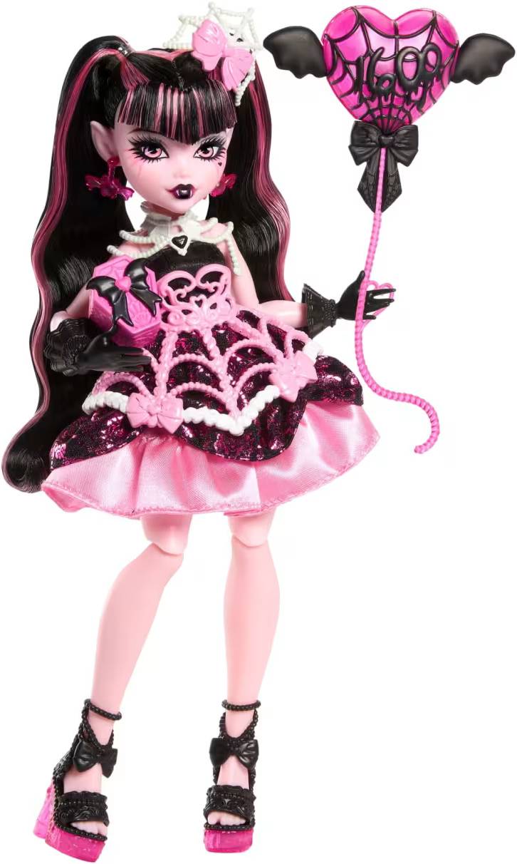 Лялька Monster High Дракулора "Страх який солодкий день народження"  (JBG74) - Фото 1