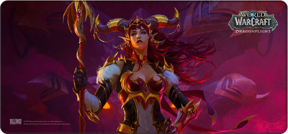 Килимок для миші  ігровий Blizzard WORLD OF WARCRAFT Dragonflight - Alexstrasza, (Варкрафт) XL (FBLMPDFALXZA22SXL) - Фото 1