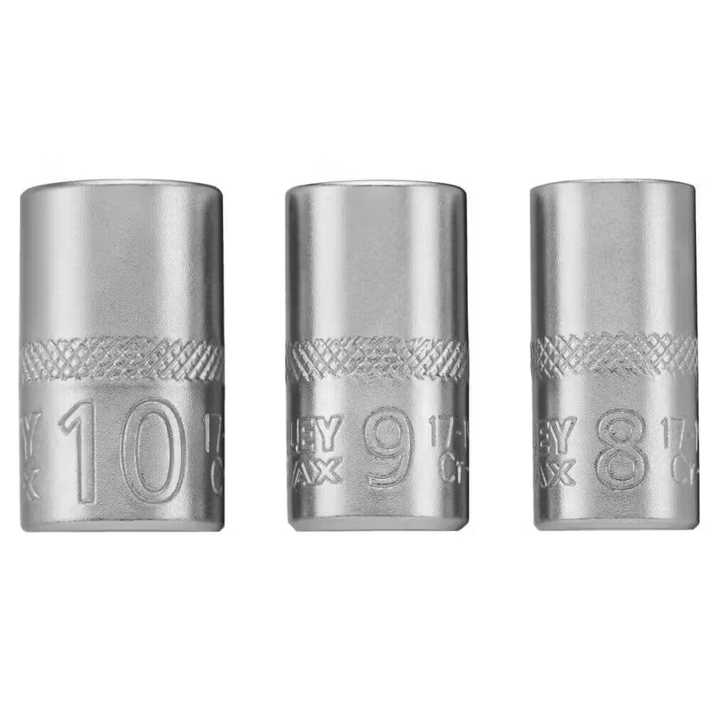 Набір торцевих голівок Stanley 1/4" Maxi Drive 3 шт. (FMMT17091-0) - Фото 1