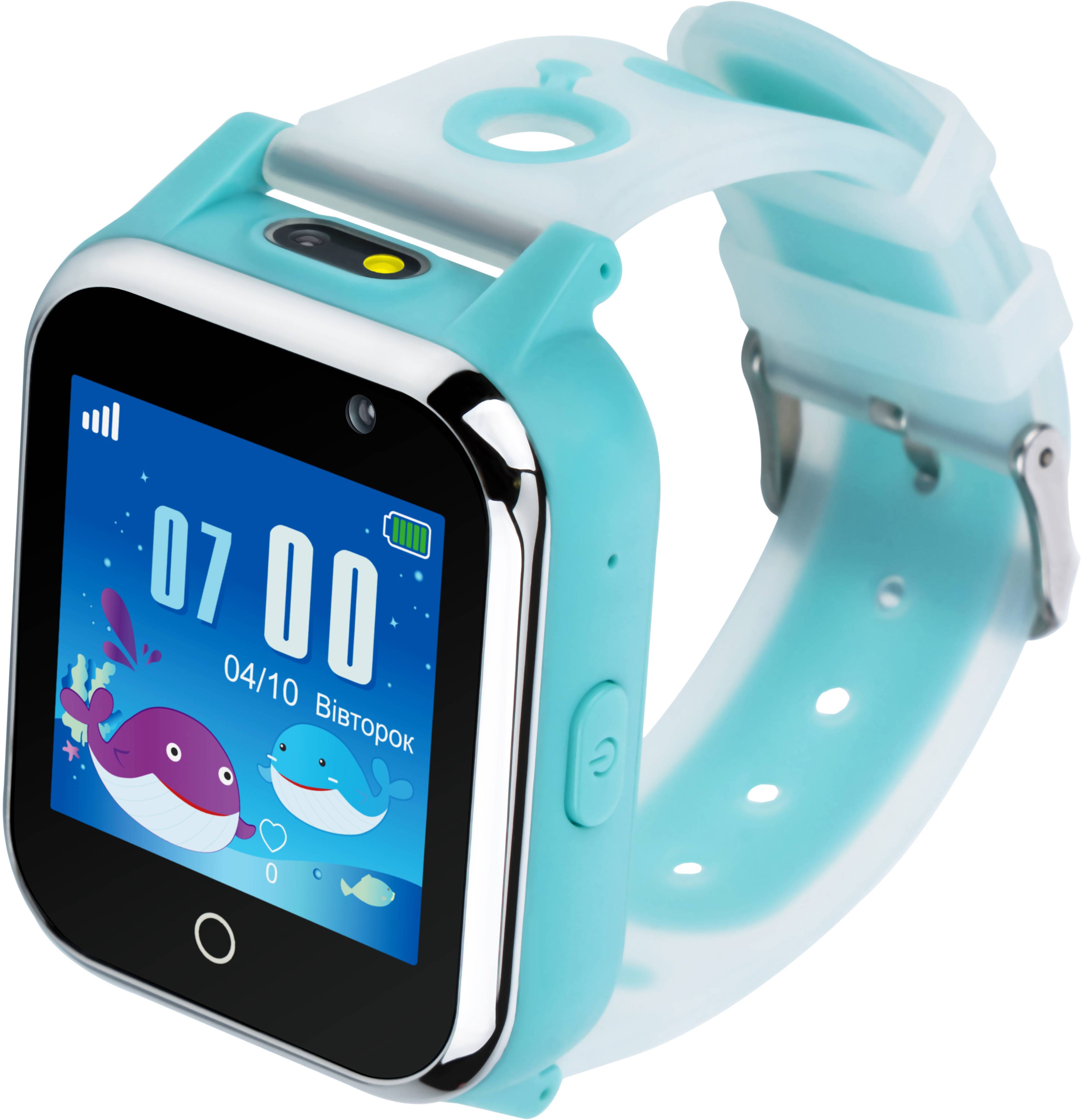 Детские часы Aura A100 Tracker/WIFI Green (AUR-A100-G) - Фото 1