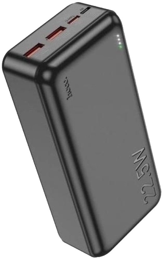 Купить Батарея мобильная HOCO J101B Astute 22.5W 30000 mAh Black - Фото 1 Батарея мобильная HOCO J101B Astute 22.5W 30000 mAh Black - Фото 1
