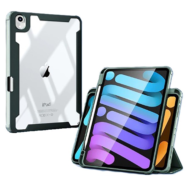 Чохол-клавіатура для планшета BeCover Magnetic 360 Rotating з кріпленням Apple Pencil для Apple iPad 10.9" (2022/2024)/iPad (А16) 2025 11" Dark Green (708503) - Фото 1