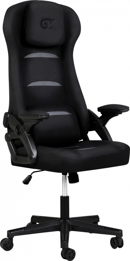 Крісло для геймерів GT Racer X-5993-1 Fabric Black - Фото 1
