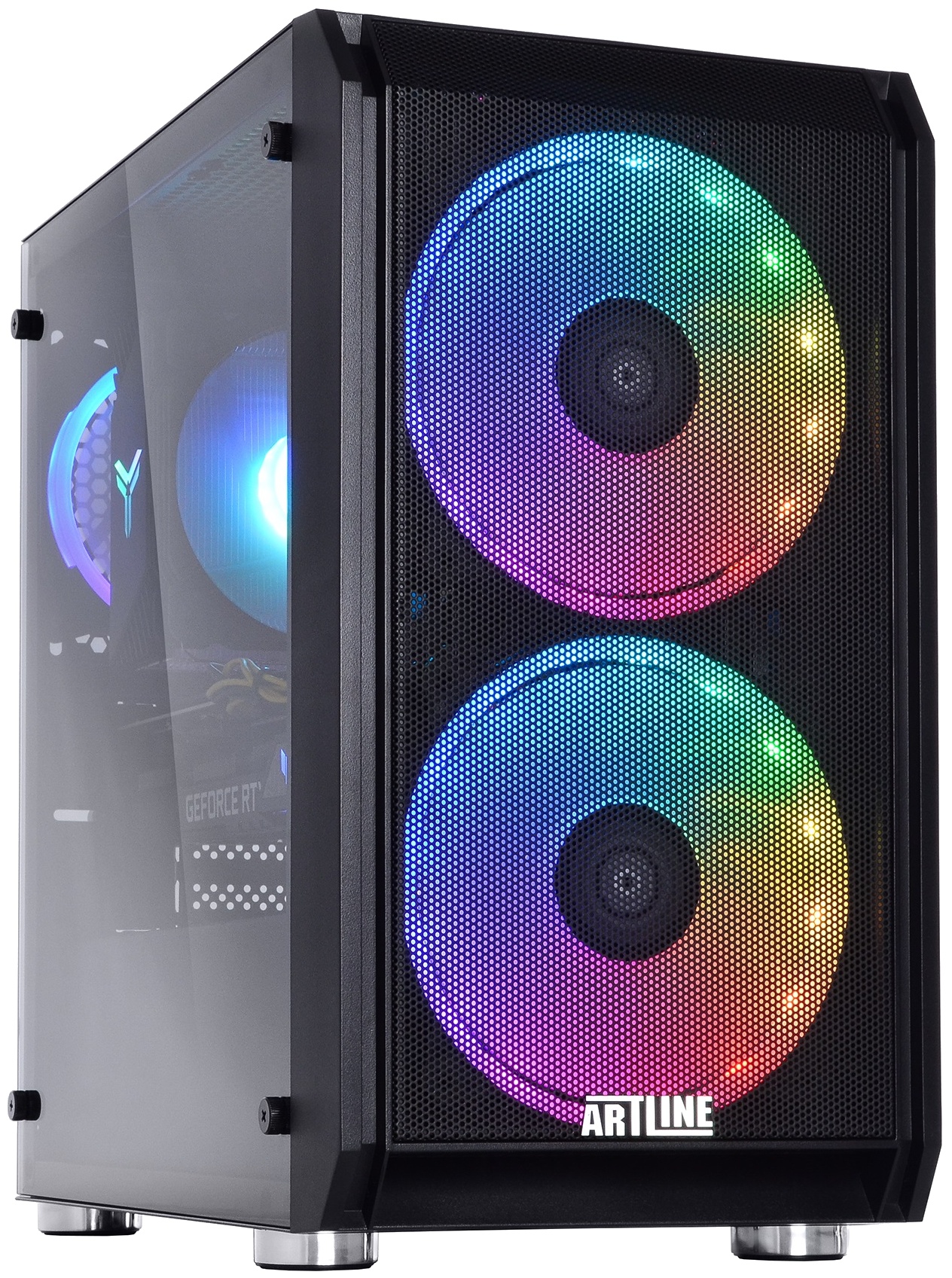 Системный блок QUBE QB Ryzen 7 5700X RTX 3060 12GB NM 3210 (Ryzen75700XRTX306012GBNM3210) - Фото 1
