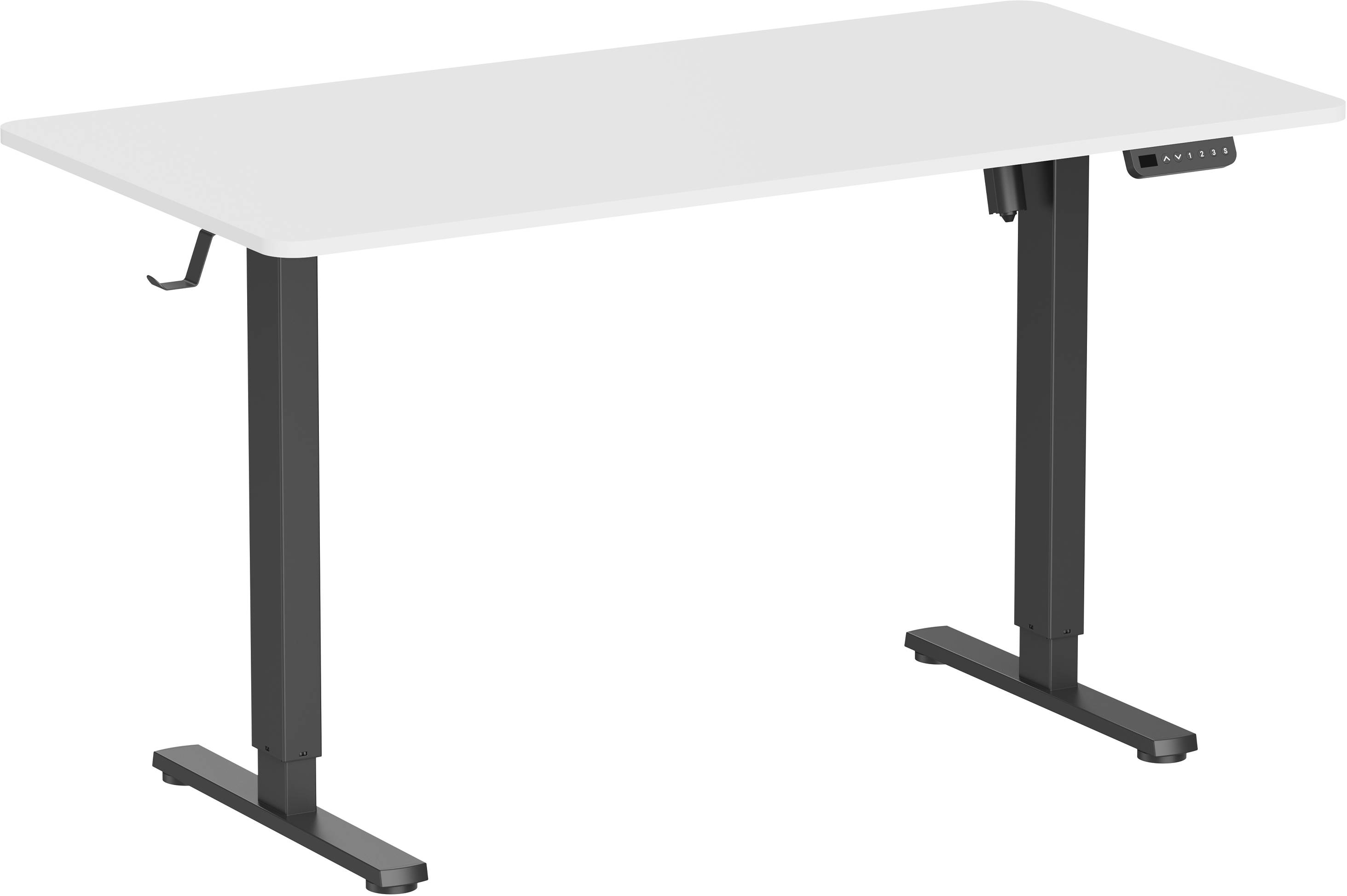 Стол компьютерный OfficePro ODE1470WB White/Black - Фото 1