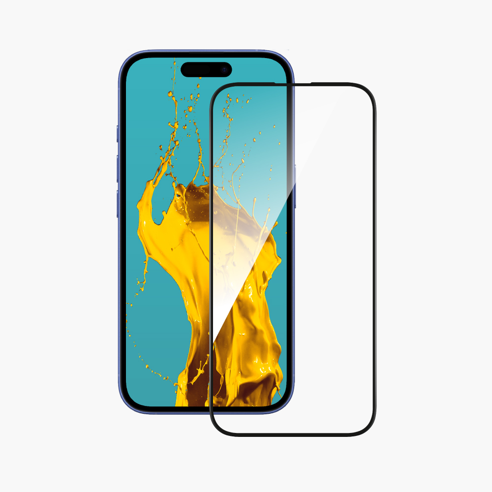 Защитное стекло для смартфона Piko Full Glue for Apple iPhone 16 Black (1283126593383) - Фото 1