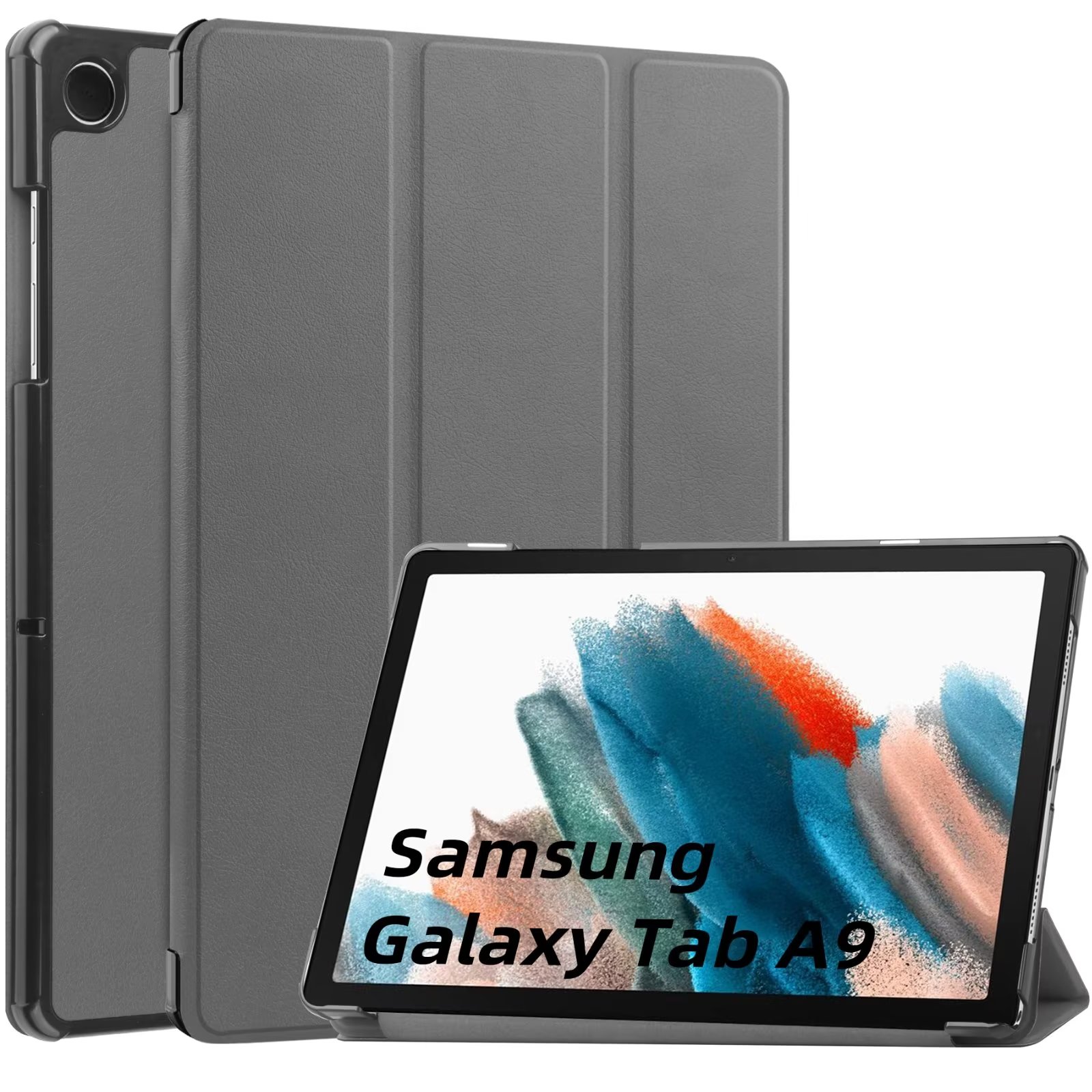 Чехол для планшета BeCover Smart Case for Samsung Galaxy Tab A9 SM-X115 8.7" Gray (709909) - Фото 1