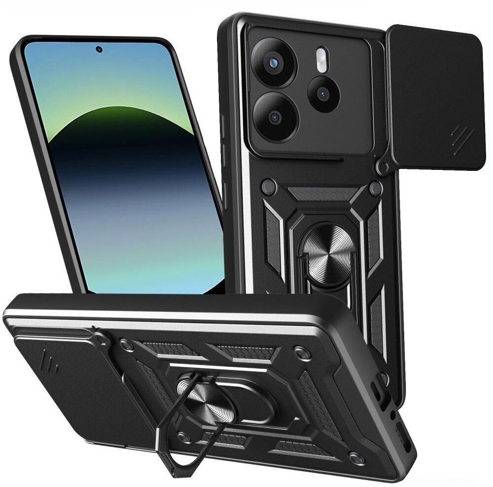 Чехол для смартфона BeCover Military for Xiaomi Redmi Note 14 4G Black (713451) - Фото 1