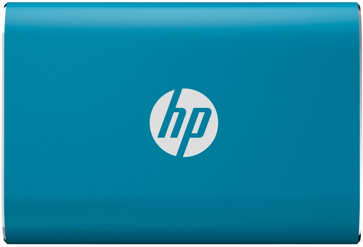 SSD-накопитель внешний HP USB 3.2 Gen1 Type-C 500Gb P500, TLC, Blue Retail (7PD54AA) - Фото 1