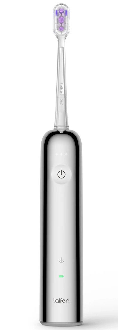Зубная щетка электрическая Laifen Wave, стальной корпус (1TB91-S-EU-SS-002) - Фото 1