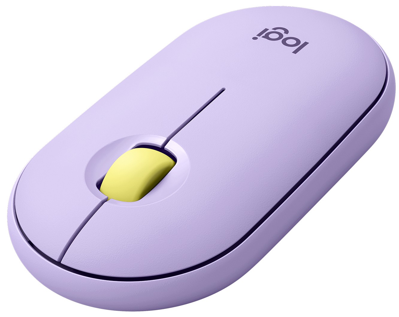 Мышь беспроводная Logitech Pebble M350 Wireless Lavender Lemonade (910 ...