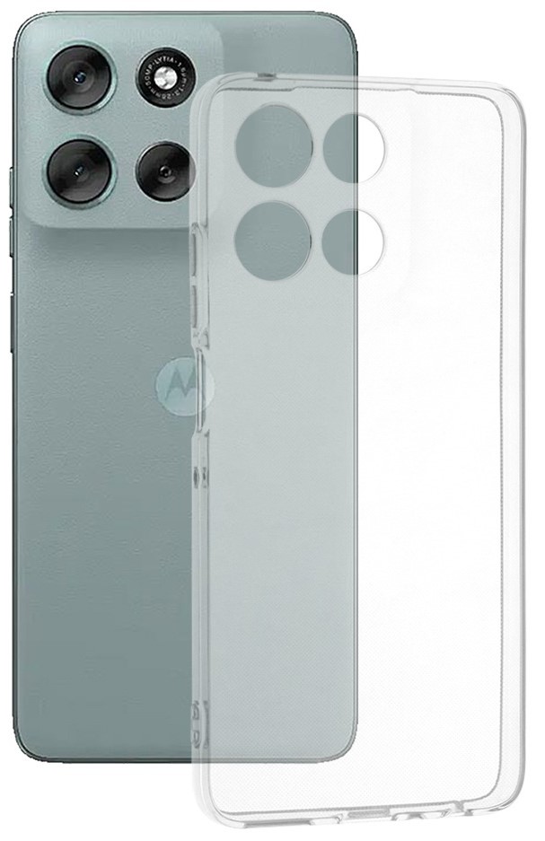 Чехол для смартфона BeCover for Motorola Moto G56 Transparancy (713767) - Фото 1