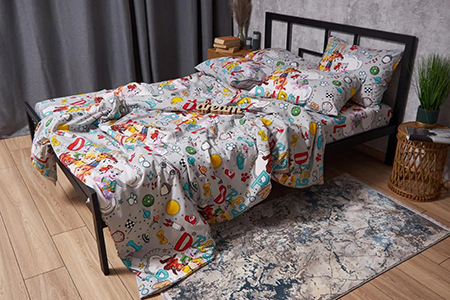 Комплект постільної білизни Moon&Star Бязь Gold Люкс «Dream Patrol» 200х220 нав. 2х70х70 (MS-820004002) - Фото 1