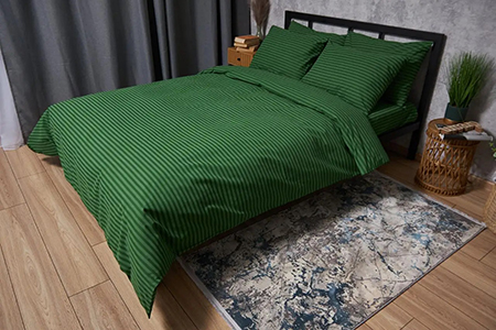 Комплект постільної білизни Moon&Star Бязь Gold Люкс «Juniper» 200х220 нав. 4х70х70 (MS-820004424) - Фото 1