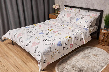 Комплект постельного белья Moon&Star Бязь Gold Люкс «Painting» 200х220 нав. 4х50х70  (MS-820005753) - Фото 1